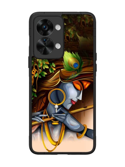 Krishna Glossy Metal Phone Cover for Oneplus Nord 2T (5G) Zapvi