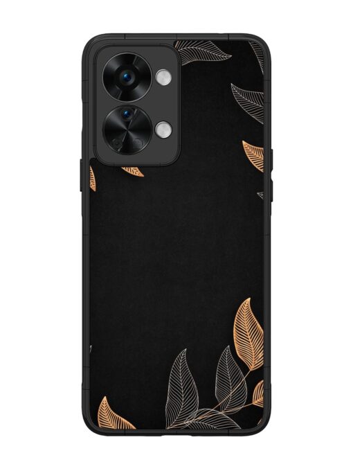 Foliage Art Glossy Metal Phone Cover for Oneplus Nord 2T (5G) Zapvi