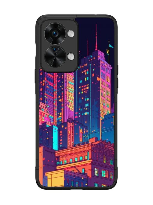 City View Glossy Metal Phone Cover for Oneplus Nord 2T (5G) Zapvi