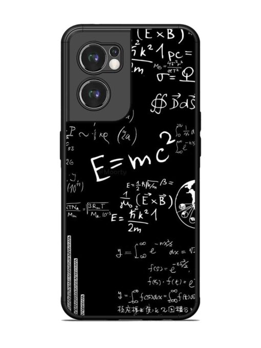 E=Mc2 Mass?Energy Equivalence Glossy Metal Phone Cover for Oneplus Nord Ce 2 (5G) Zapvi