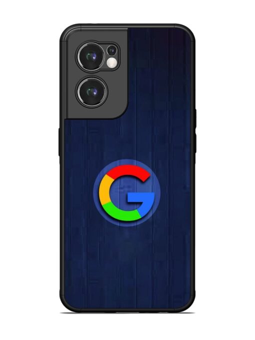 Google Logo Printed Glossy Metal TPU Phone Cover for Oneplus Nord Ce 2 (5G)