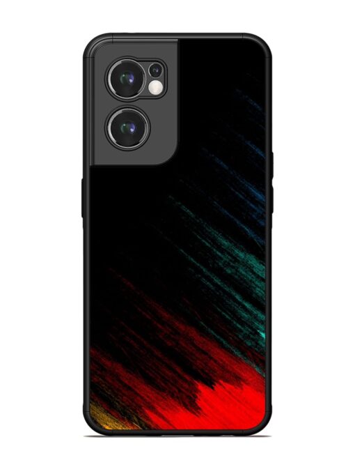 Color Pattern Glossy Metal Phone Cover for Oneplus Nord Ce 2 (5G)