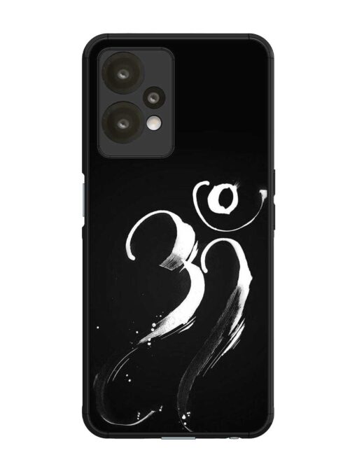 Om Logo Glossy Metal Phone Cover for Oneplus Nord Ce 2 Lite (5G) Zapvi