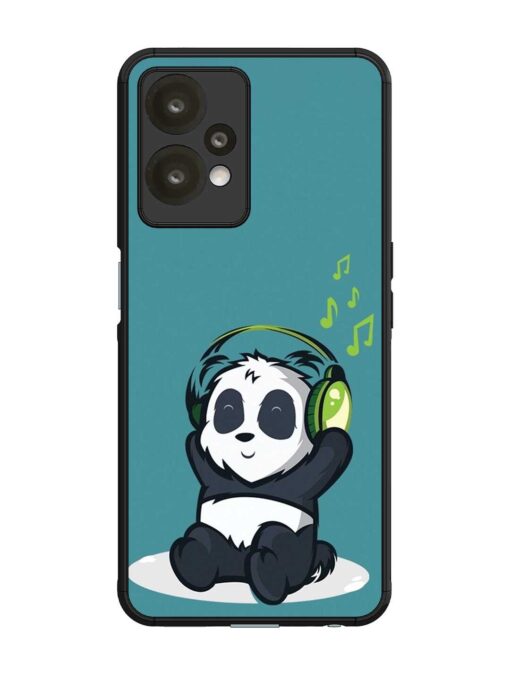 Music Panda Glossy Metal Phone Cover for Oneplus Nord Ce 2 Lite (5G)