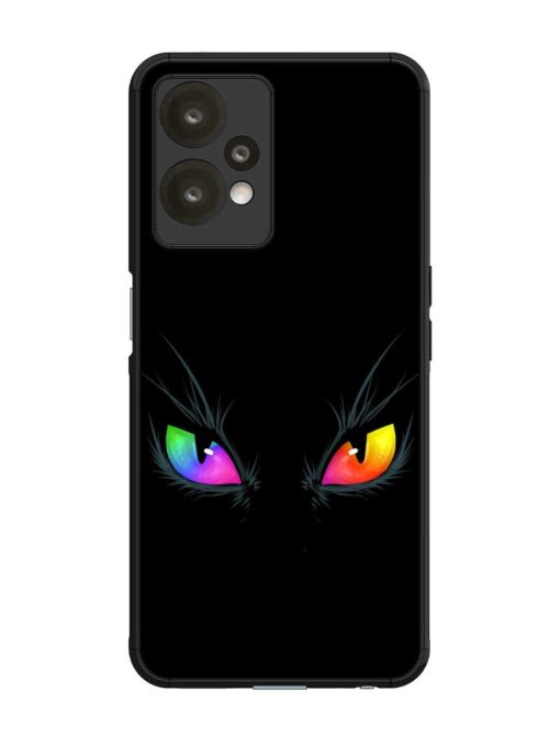 Cat Eyes Glossy Metal Phone Cover for Oneplus Nord Ce 2 Lite (5G)