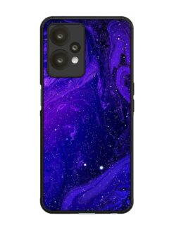 Galaxy Acrylic Abstract Art Glossy Metal Phone Cover for Oneplus Nord Ce 2 Lite (5G)