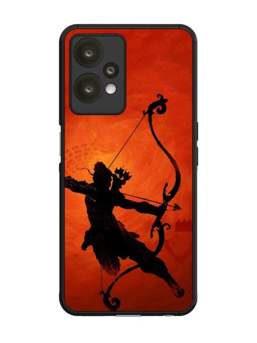 Illustration Lord Rama Glossy Metal Phone Cover for Oneplus Nord Ce 2 Lite (5G) Zapvi