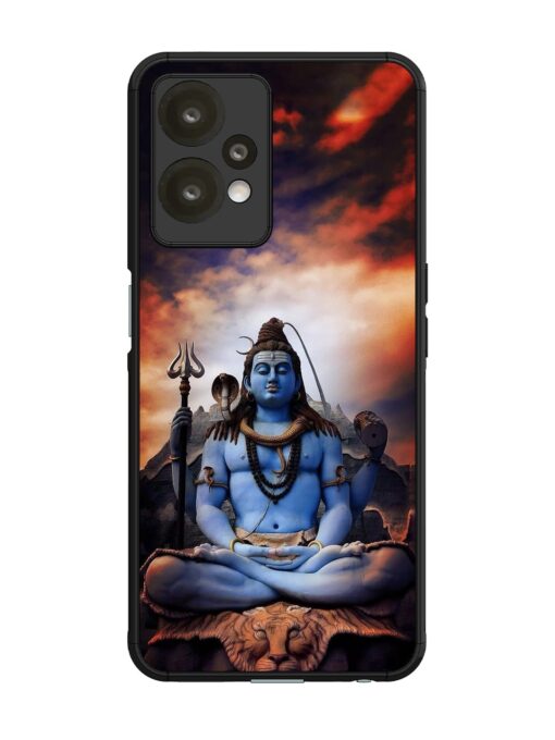 Jai Jai Shiv Glossy Metal Phone Cover for Oneplus Nord Ce 2 Lite (5G) Zapvi