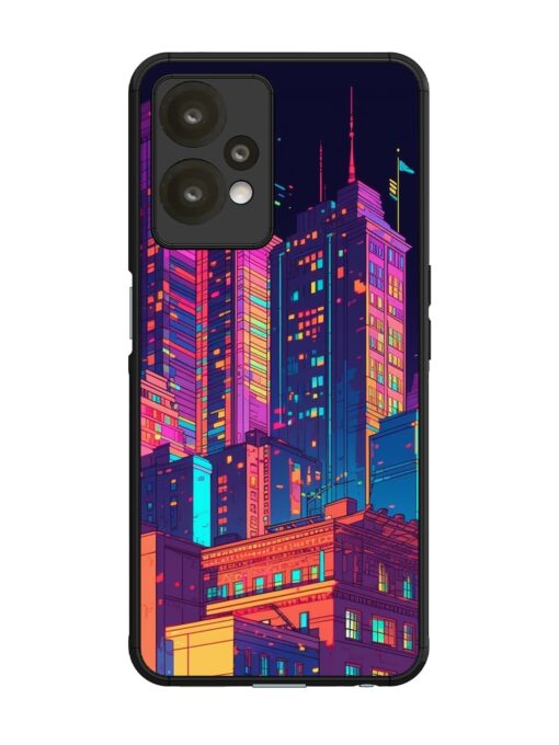 City View Glossy Metal Phone Cover for Oneplus Nord Ce 2 Lite (5G)