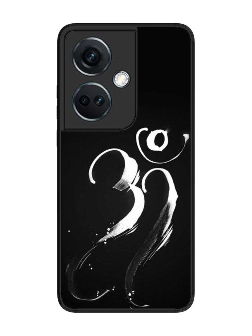 Om Logo Glossy Metal Phone Cover for Oneplus Nord Ce 3 (5G) Zapvi