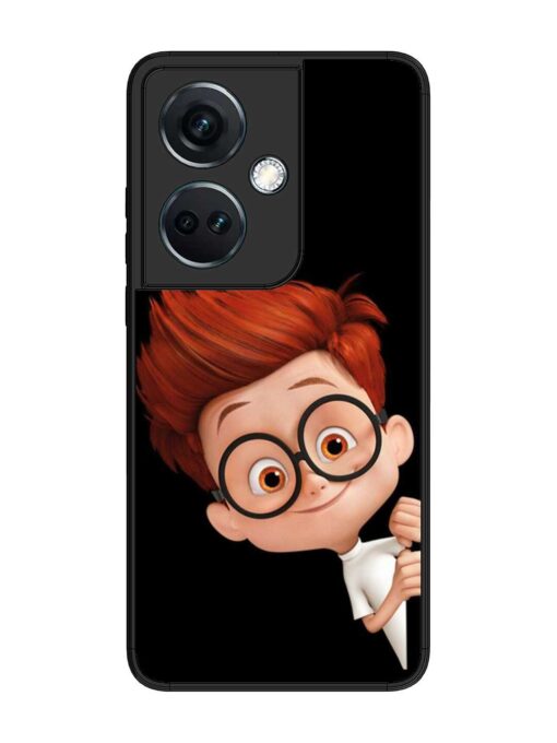 Smart Boy Cartoon Glossy Metal Phone Cover for Oneplus Nord Ce 3 (5G)