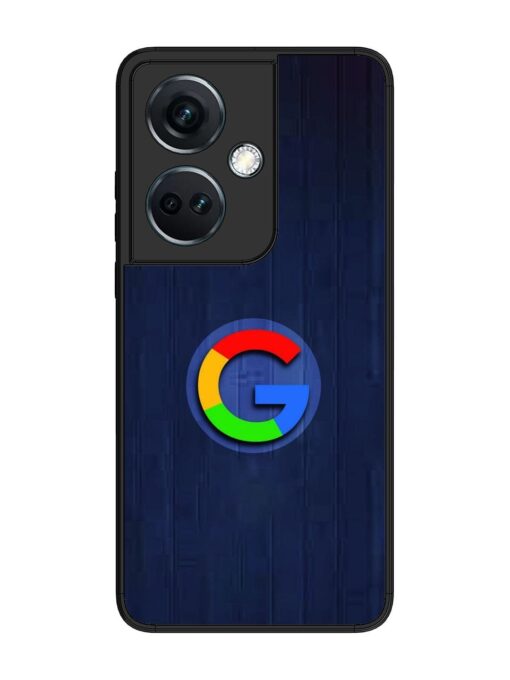 Google Logo Printed Glossy Metal TPU Phone Cover for Oneplus Nord Ce 3 (5G)