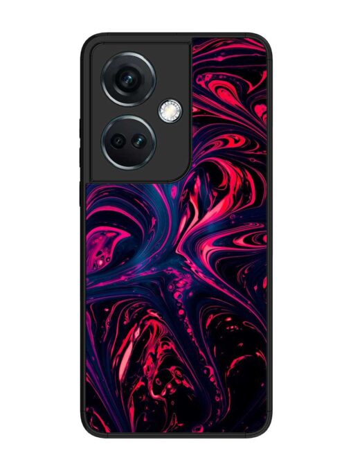 Abstract Background Glossy Metal Phone Cover for Oneplus Nord Ce 3 (5G) Zapvi