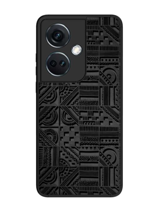 Seamless Pattern Glossy Metal Phone Cover for Oneplus Nord Ce 3 (5G)