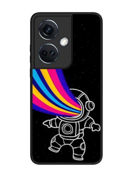 Astronaut Glossy Metal TPU Phone Cover for Oneplus Nord Ce 3 (5G)