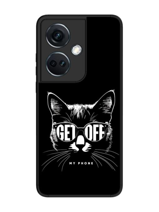 Get Off Glossy Metal TPU Phone Cover for Oneplus Nord Ce 3 (5G)