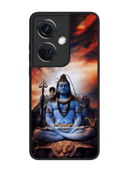 Jai Jai Shiv Glossy Metal Phone Cover for Oneplus Nord Ce 3 (5G)