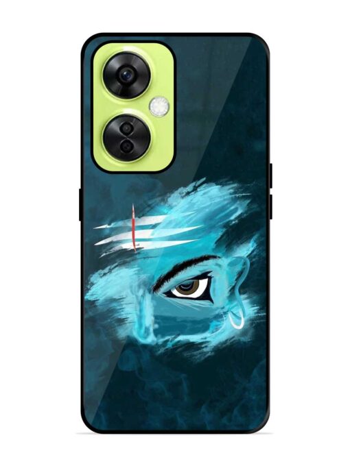 Lord Shiva Glossy Metal Phone Cover for Oneplus Nord Ce 3 Lite (5G) Zapvi