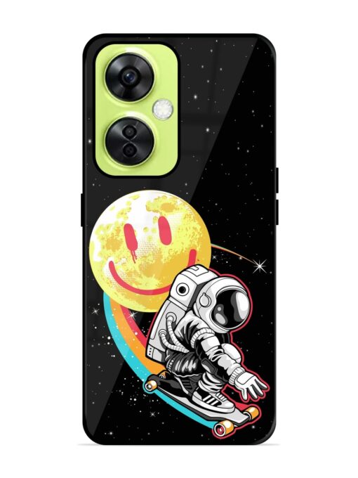 Astronaut Art Glossy Metal Phone Cover for Oneplus Nord Ce 3 Lite (5G)