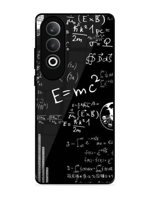 E=Mc2 Mass?Energy Equivalence Glossy Metal Phone Cover for Oneplus Nord Ce 4 (5G) Zapvi