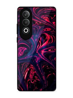 Abstract Background Glossy Metal Phone Cover for Oneplus Nord Ce 4 (5G)