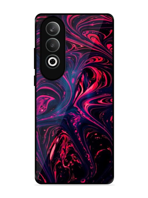 Abstract Background Glossy Metal Phone Cover for Oneplus Nord Ce 4 (5G) Zapvi