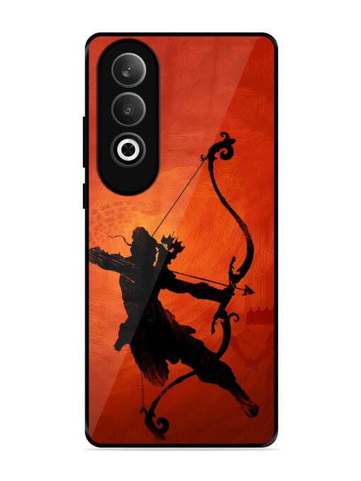 Illustration Lord Rama Glossy Metal Phone Cover for Oneplus Nord Ce 4 (5G) Zapvi