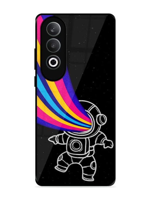 Astronaut Glossy Metal TPU Phone Cover for Oneplus Nord Ce 4 (5G) Zapvi