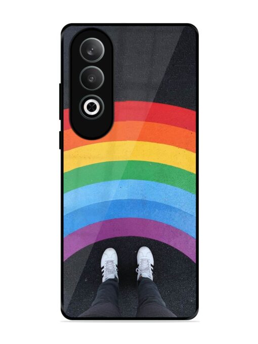 Legs Rainbow Glossy Metal TPU Phone Cover for Oneplus Nord Ce 4 (5G) Zapvi