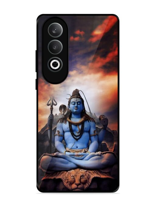 Jai Jai Shiv Glossy Metal Phone Cover for Oneplus Nord Ce 4 (5G)