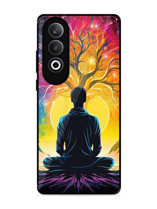 Mind Colourful Glossy Metal Phone Cover for Oneplus Nord Ce 4 (5G) Zapvi