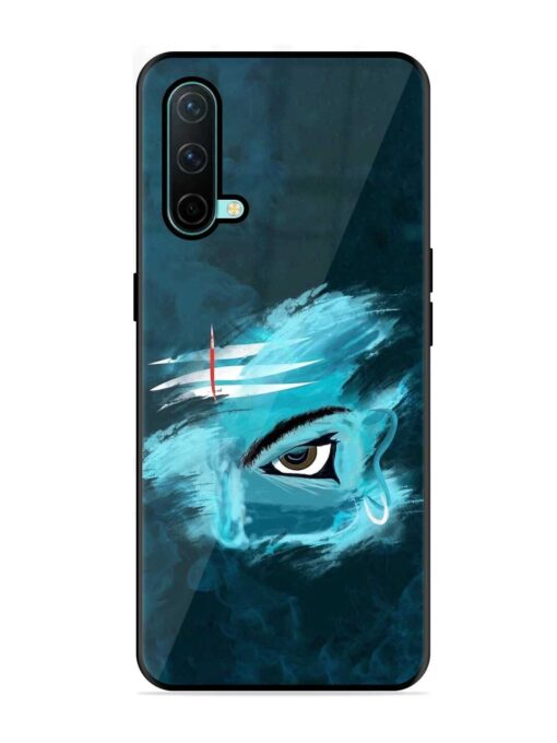 Lord Shiva Glossy Metal Phone Cover for Oneplus Nord Ce (5G) Zapvi