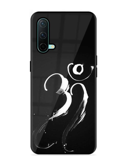 Om Logo Glossy Metal Phone Cover for Oneplus Nord Ce (5G) Zapvi