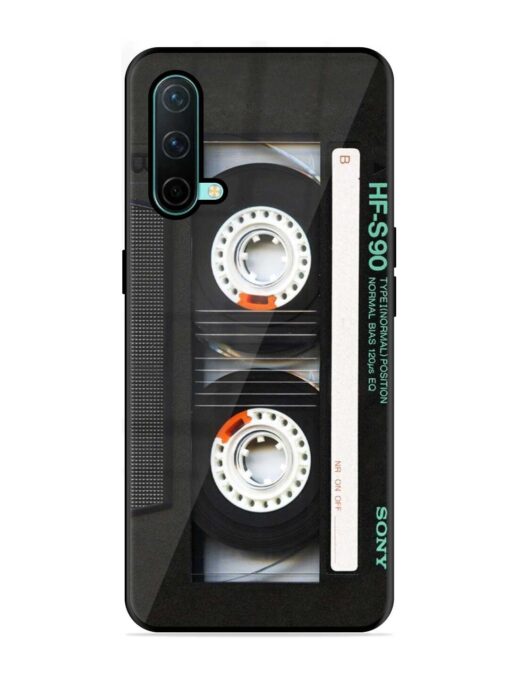 Sony Hf-S90 Cassette Glossy Metal Phone Cover for Oneplus Nord Ce (5G) Zapvi