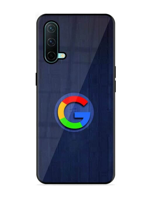 Google Logo Printed Glossy Metal TPU Phone Cover for Oneplus Nord Ce (5G) Zapvi