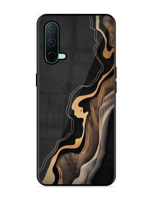 Abstract Art Glossy Metal TPU Phone Cover for Oneplus Nord Ce (5G) Zapvi