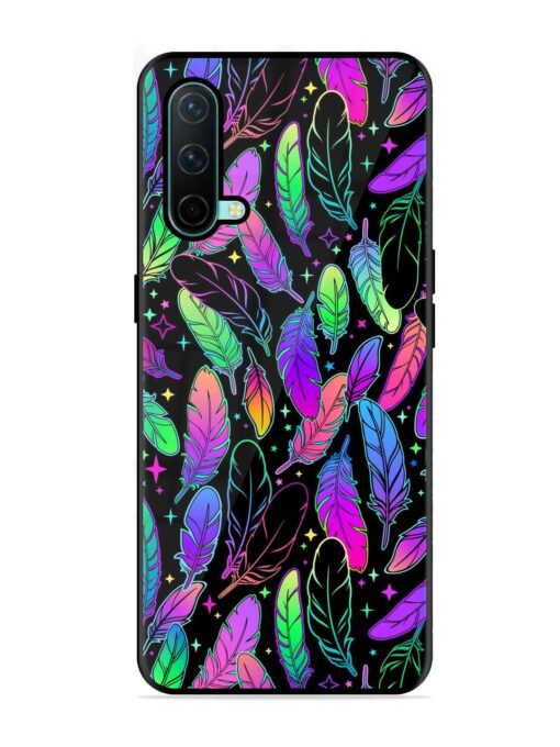 Bright Multi Colored Seamless Glossy Metal Phone Cover for Oneplus Nord Ce (5G) Zapvi