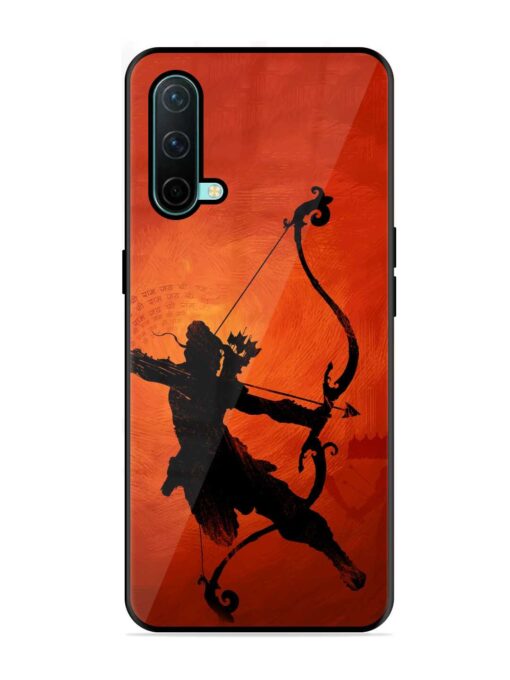 Illustration Lord Rama Glossy Metal Phone Cover for Oneplus Nord Ce (5G) Zapvi