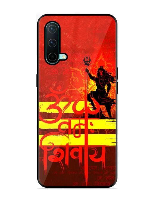 Illustration Lord Shiva Glossy Metal TPU Phone Cover for Oneplus Nord Ce (5G)