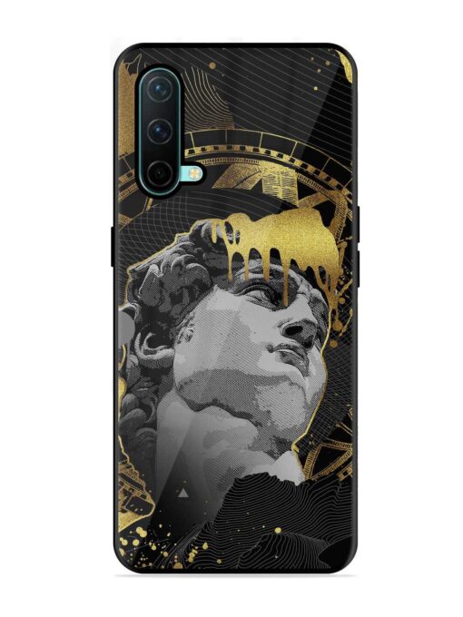 Roman Face Glossy Metal Phone Cover for Oneplus Nord Ce (5G)