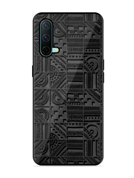 Seamless Pattern Glossy Metal Phone Cover for Oneplus Nord Ce (5G) Zapvi