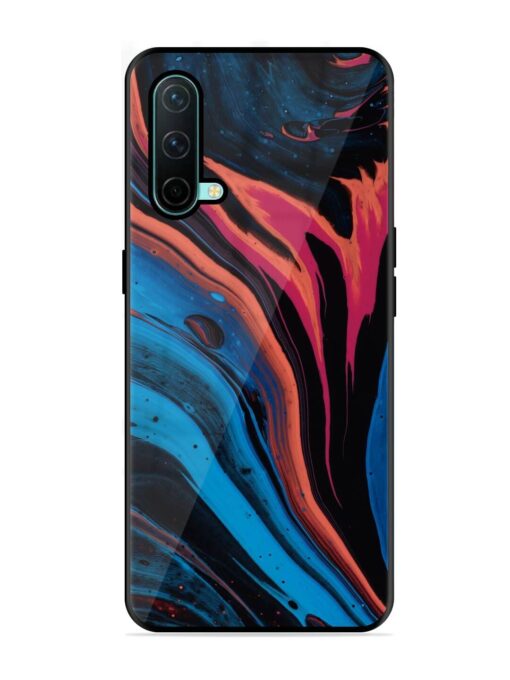 Liquefied Art Glossy Metal TPU Phone Cover for Oneplus Nord Ce (5G) Zapvi