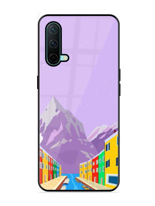 Venice City Illustration Glossy Metal Phone Cover for Oneplus Nord Ce (5G) Zapvi