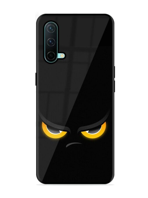 Scary Yellow Eye Glossy Metal TPU Phone Cover for Oneplus Nord Ce (5G) Zapvi