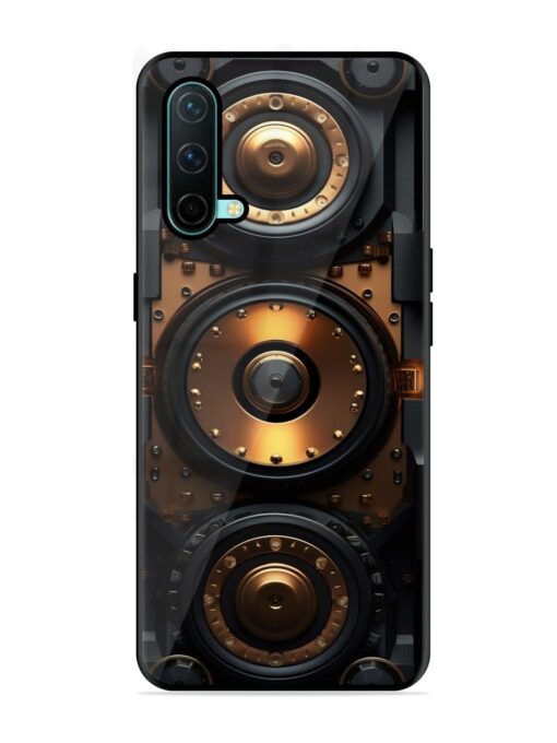 Sound Box Glossy Metal Phone Cover for Oneplus Nord Ce (5G)