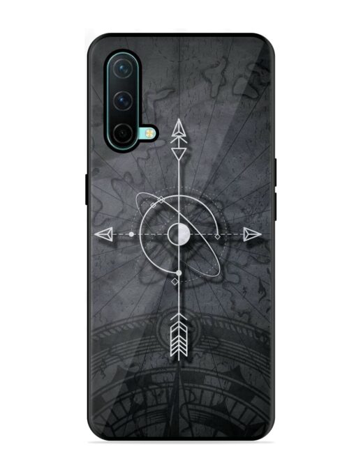 Lighting Cross Glossy Metal Phone Cover for Oneplus Nord Ce (5G) Zapvi