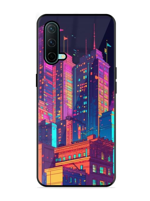 City View Glossy Metal Phone Cover for Oneplus Nord Ce (5G) Zapvi