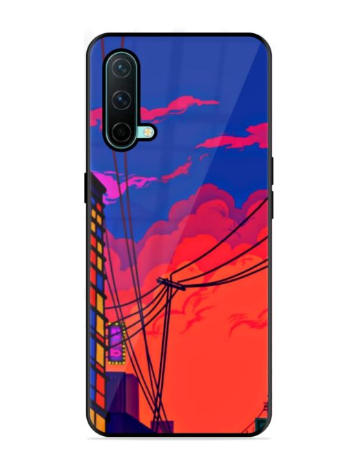 Sky At Morning Glossy Metal Phone Cover for Oneplus Nord Ce (5G) Zapvi