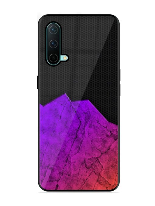 Minimalist Gradient Glossy Metal Phone Cover for Oneplus Nord Ce (5G) Zapvi