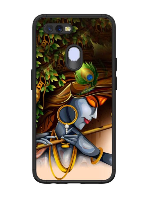 Krishna Glossy Metal Phone Cover for Oppo A11K Zapvi